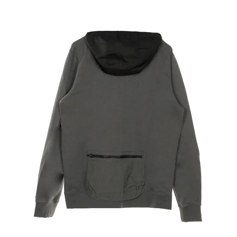 Felpa Leggera Cappuccio Uomo Sportswear Cj Hoodie Iron Grey/black
