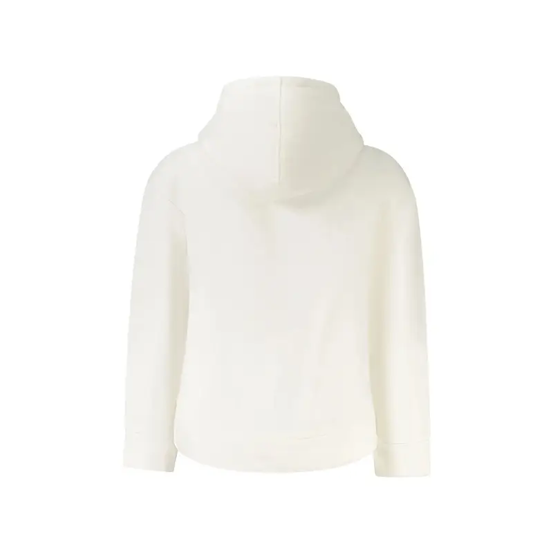 Nike Felpa Maniche Lunghe Unisex Bianca con Cappuccio e Logo miniatura 2