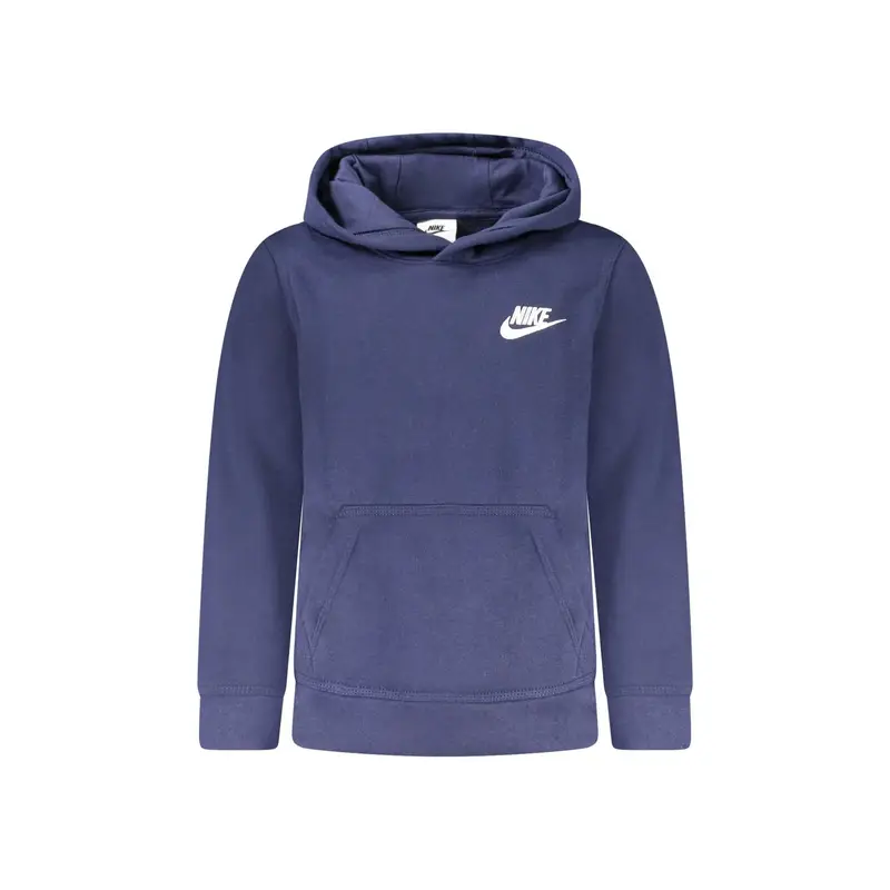 Nike Maglia Maniche Lunghe Unisex Blu con Ricamo