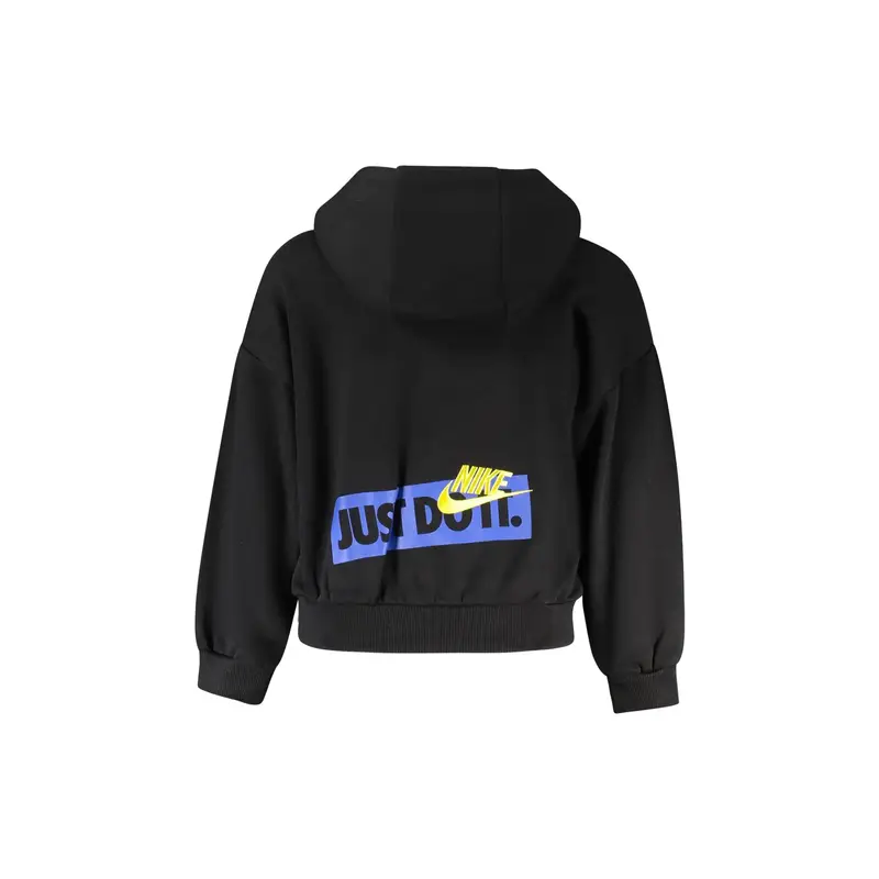 Nike Maglia Maniche Lunghe Unisex Nera con Ricamo miniatura 2