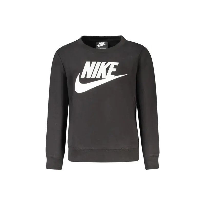 Nike Maglia Maniche Lunghe Unisex Nera con Stampa Logo