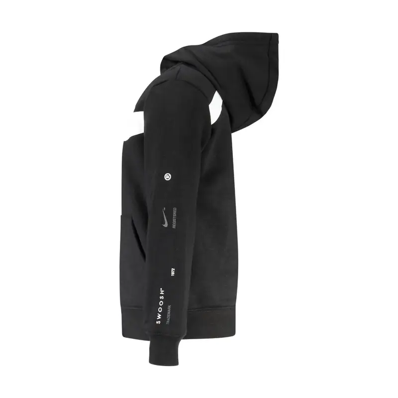 Nike Felpa Maniche Lunghe Unisex Nera con Zip miniatura 3