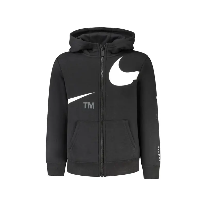 Nike Felpa Maniche Lunghe Unisex Nera con Zip