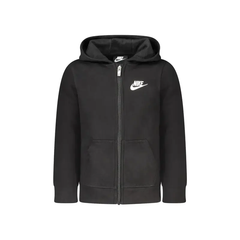 Nike Maglia Unisex Nera con Zip e Ricamo