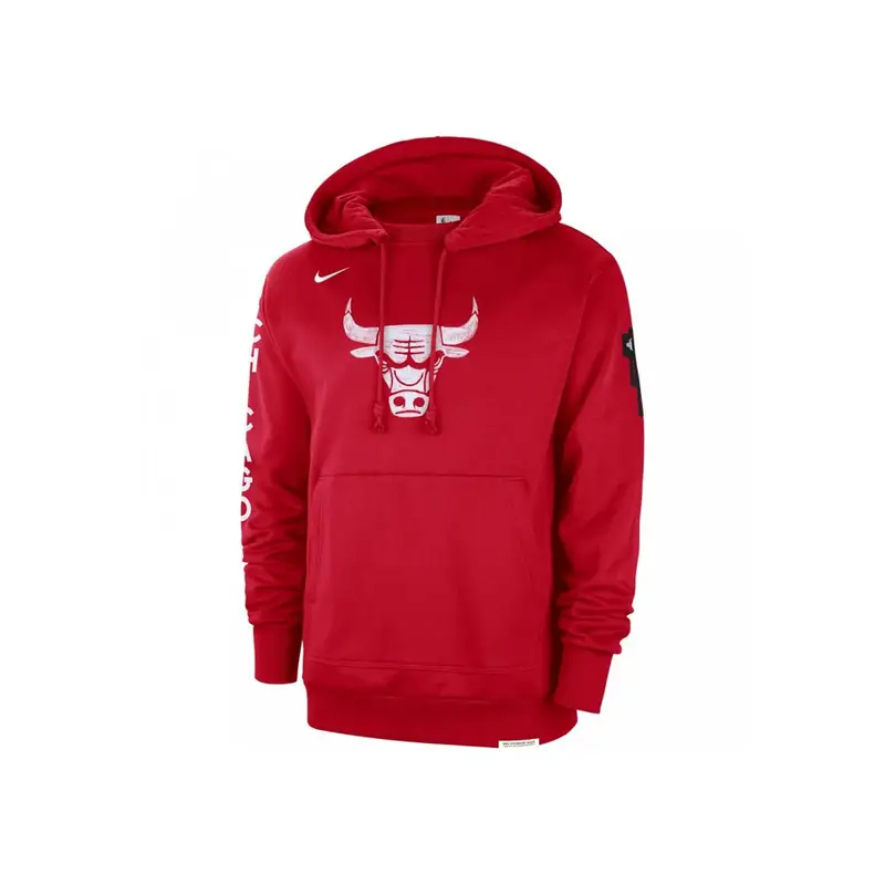 Felpa Nba Bulls Courtside Rosso/Bianco Bambino XL