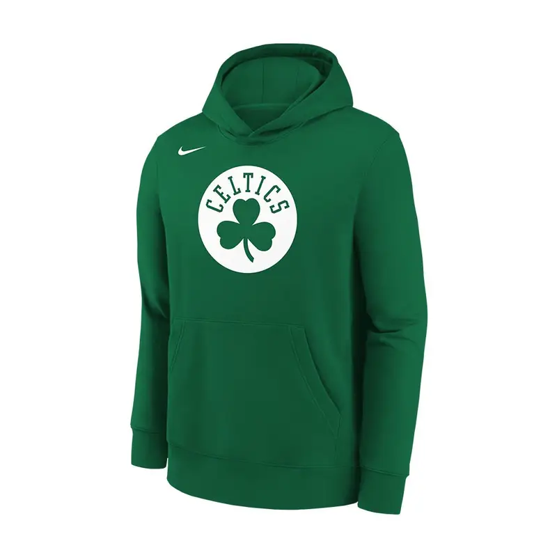 Felpa Nba Con Cappuccio Celtics Bianco Verde Bambino M