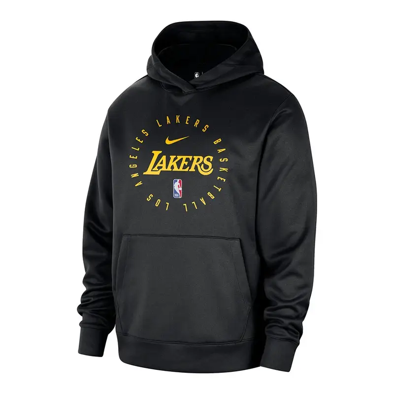 Felpa Nba Lakers Sptl Nero Giallo Uomo XL