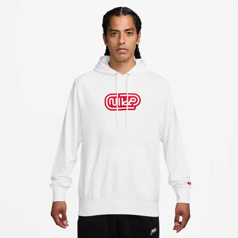 Felpa Nike Club Blanc