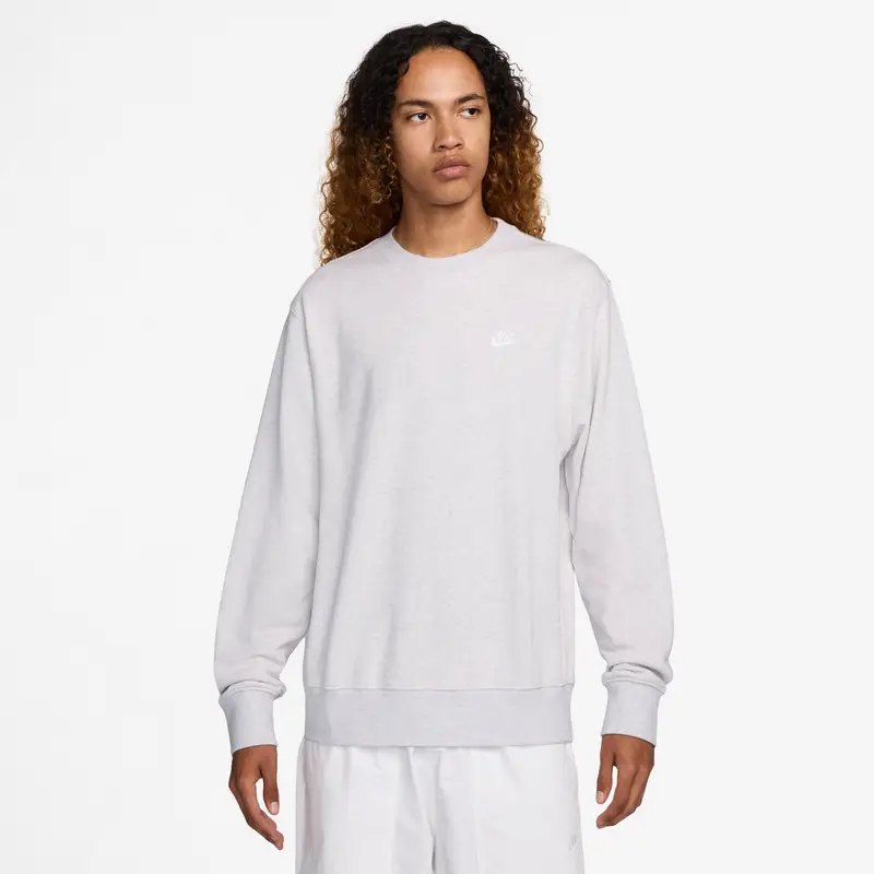 Felpa Nike Club Fleece Blanc