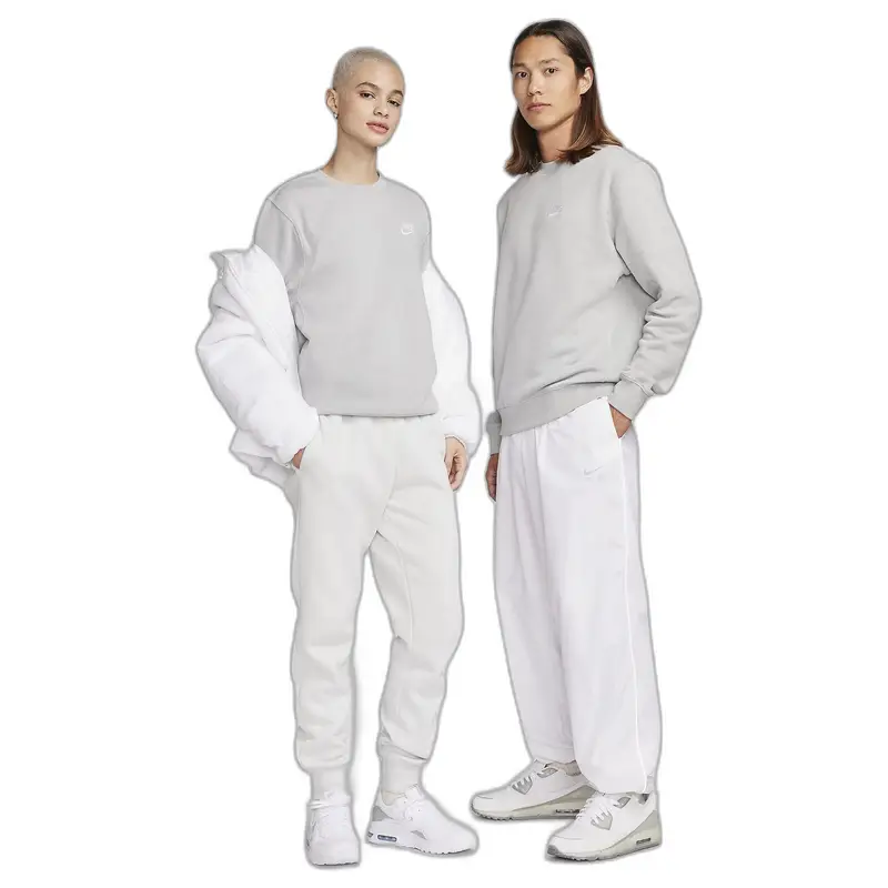 Felpa Nike Club Fleece Gris