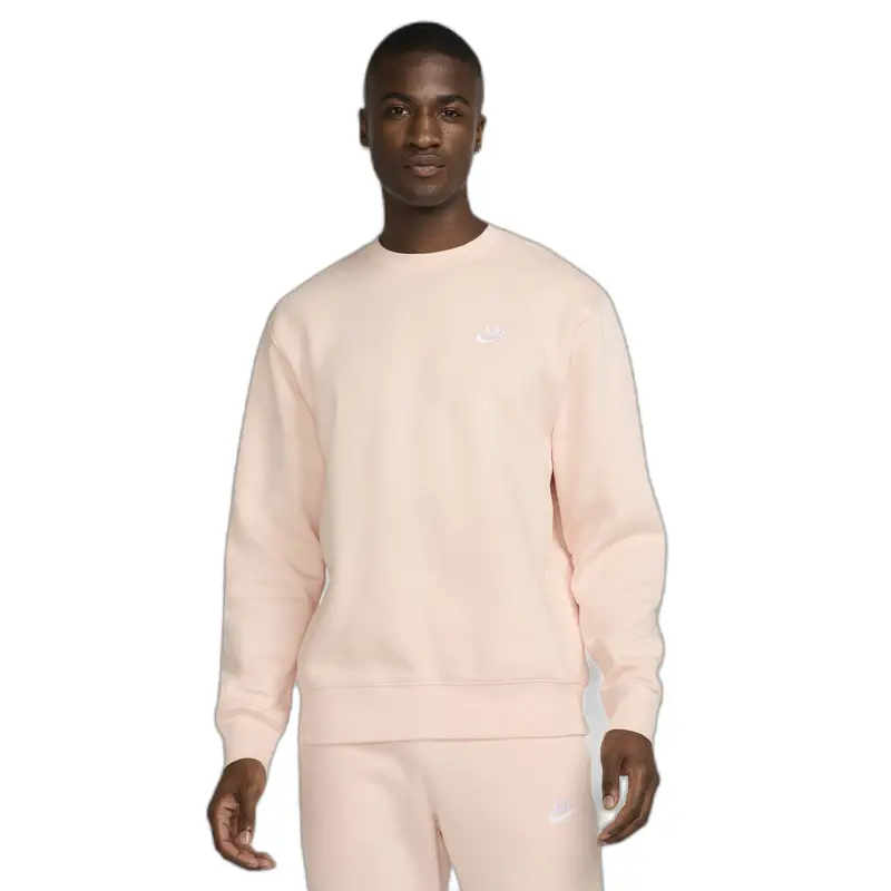 Felpa Nike Club Fleece Gris