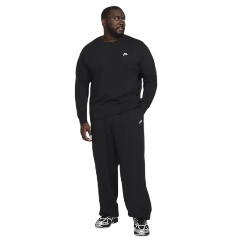 Felpa Nike Club Fleece Noir