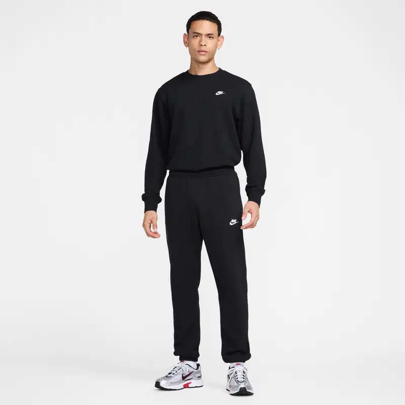Felpa Nike Club Fleece Noir