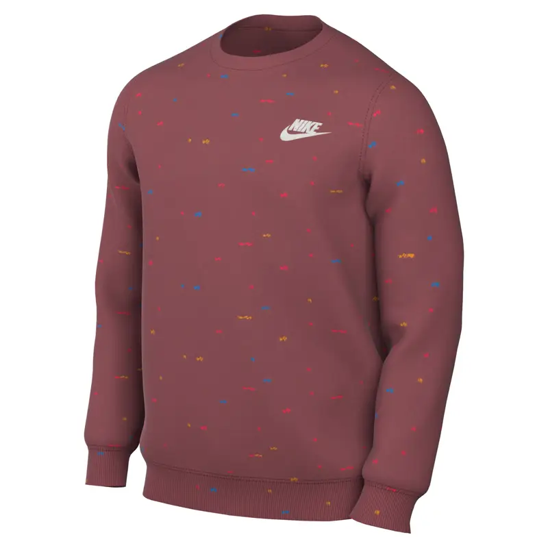 Felpa Nike Club+ Revival Rouge