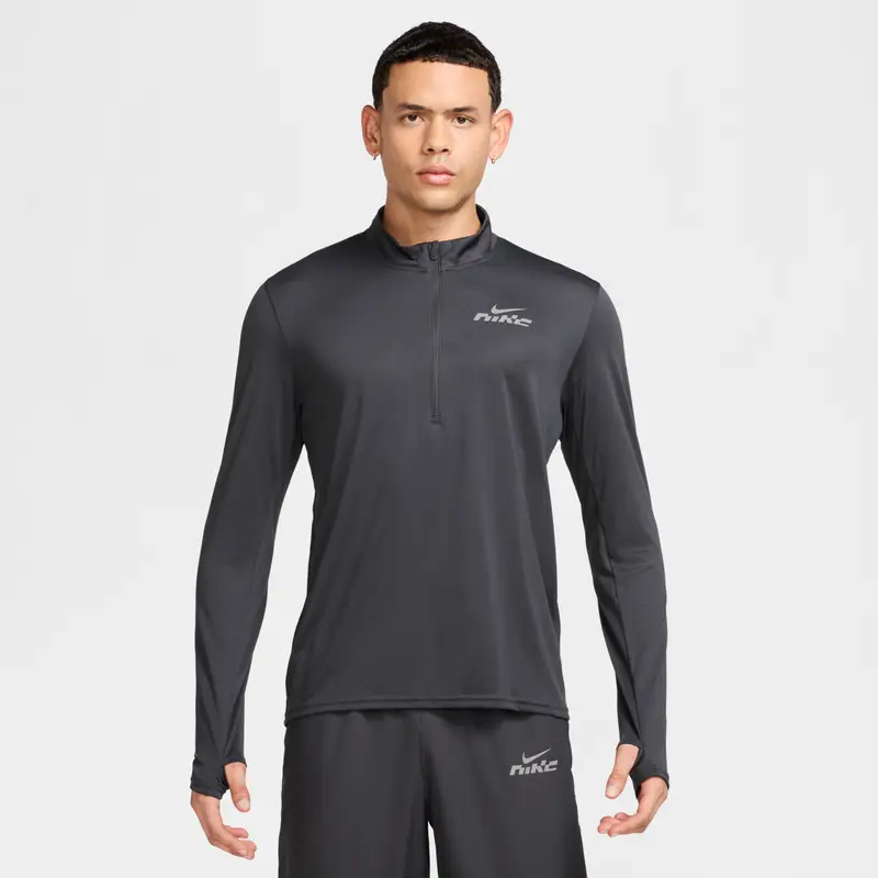 Felpa Nike Pacer Flash Gris