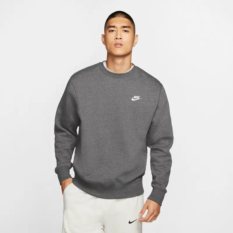 Felpa Nike Sportswear Club Fleece Gris