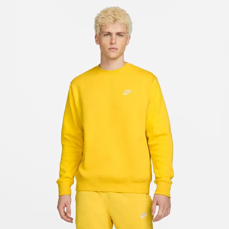 Felpa Nike Sportswear Club Fleece Jaune