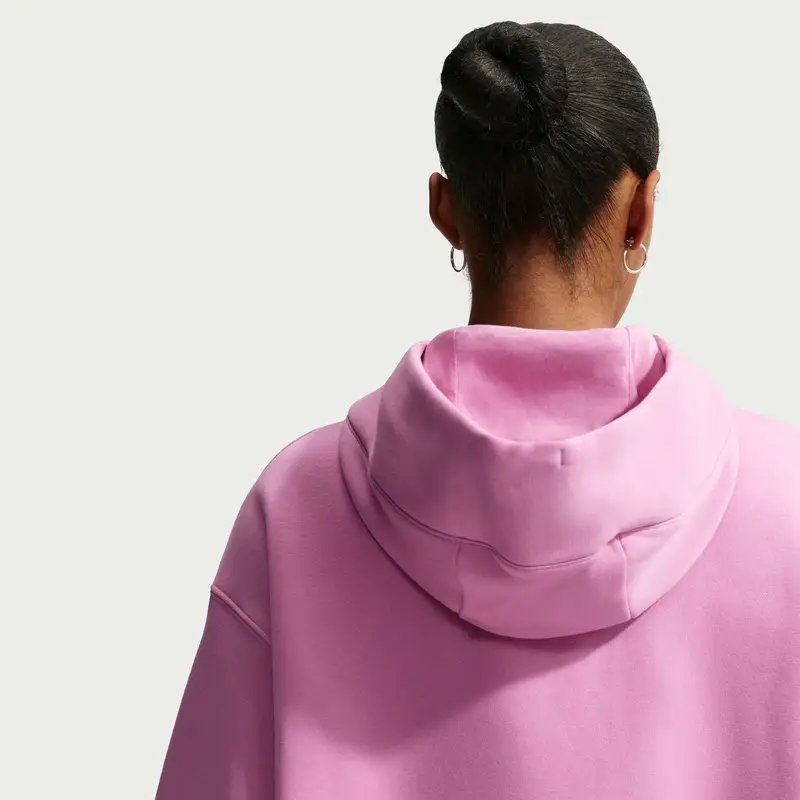 Felpa oversize con cappuccio da donna Nike Phoenix Fleece Rose