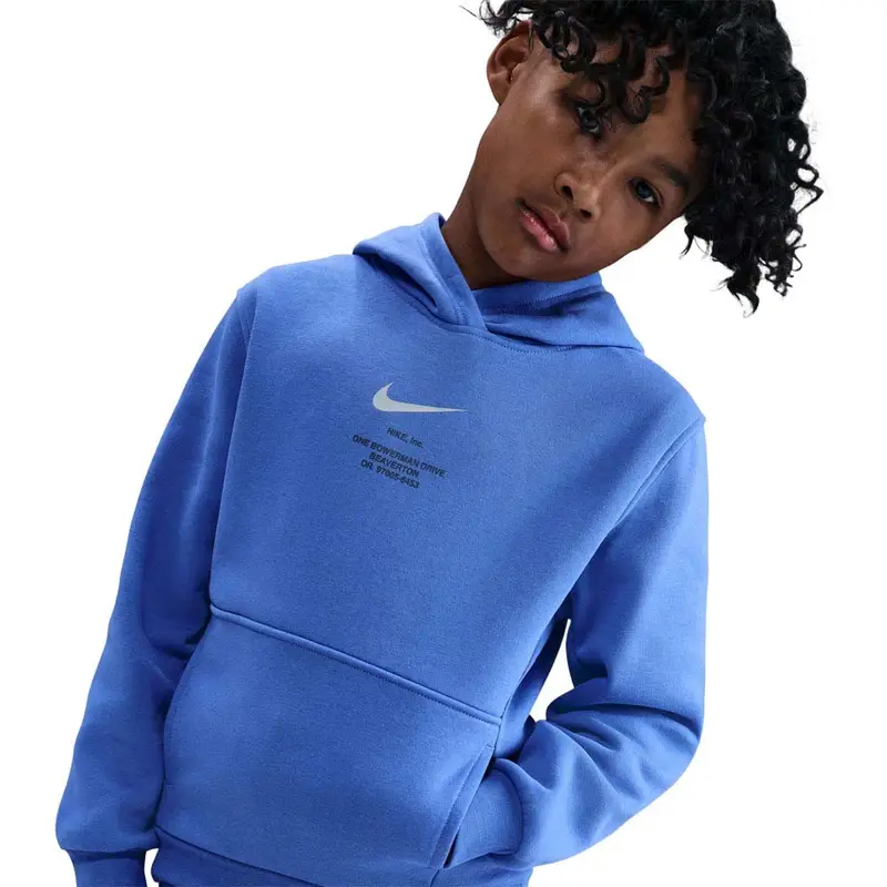 Felpa Palestra Blu Bambino M