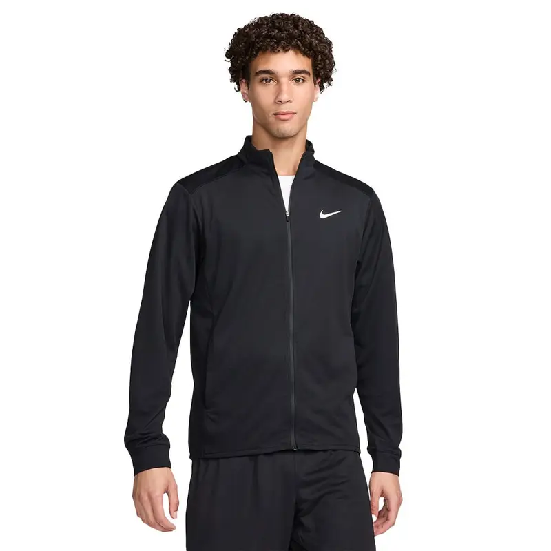 Felpa Palestra Full Zip Nero Uomo S