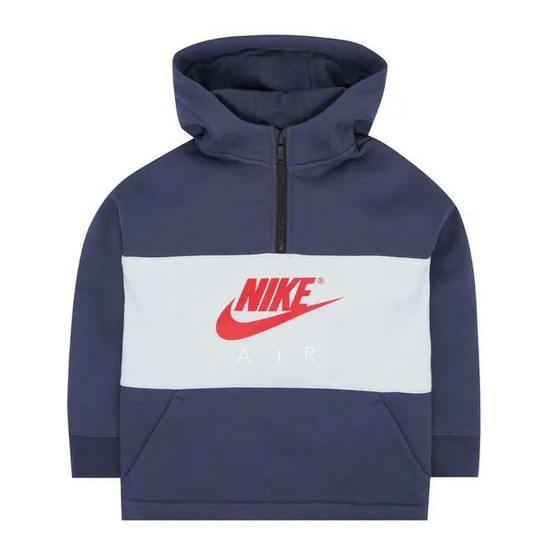 Felpa per Bambini Nike 342S-U2Y Blu Marino | Nike Blu navy