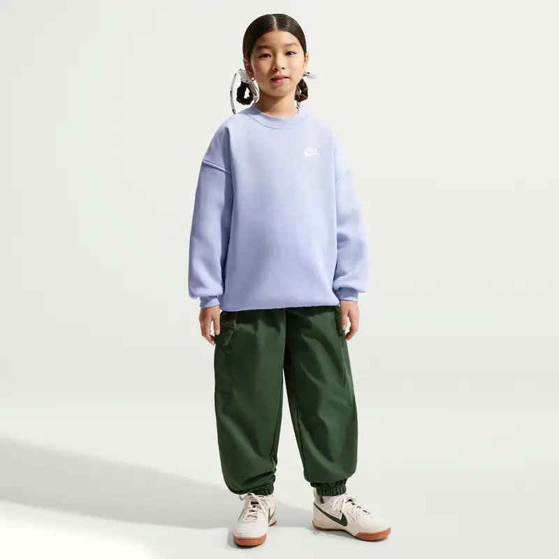 Felpa per bambini Nike Club Fleece Bleu