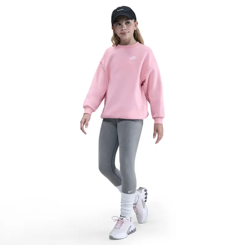 Felpa per bambini Nike Club Fleece Rose