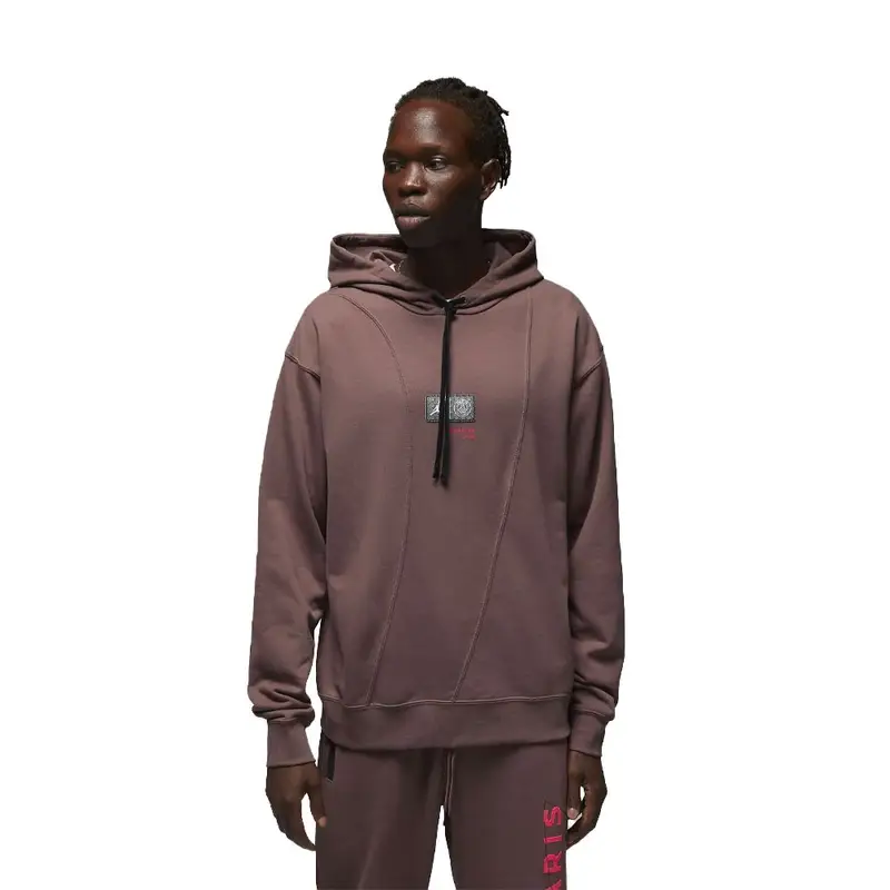 Felpa Psg Jordan Tortora Uomo L