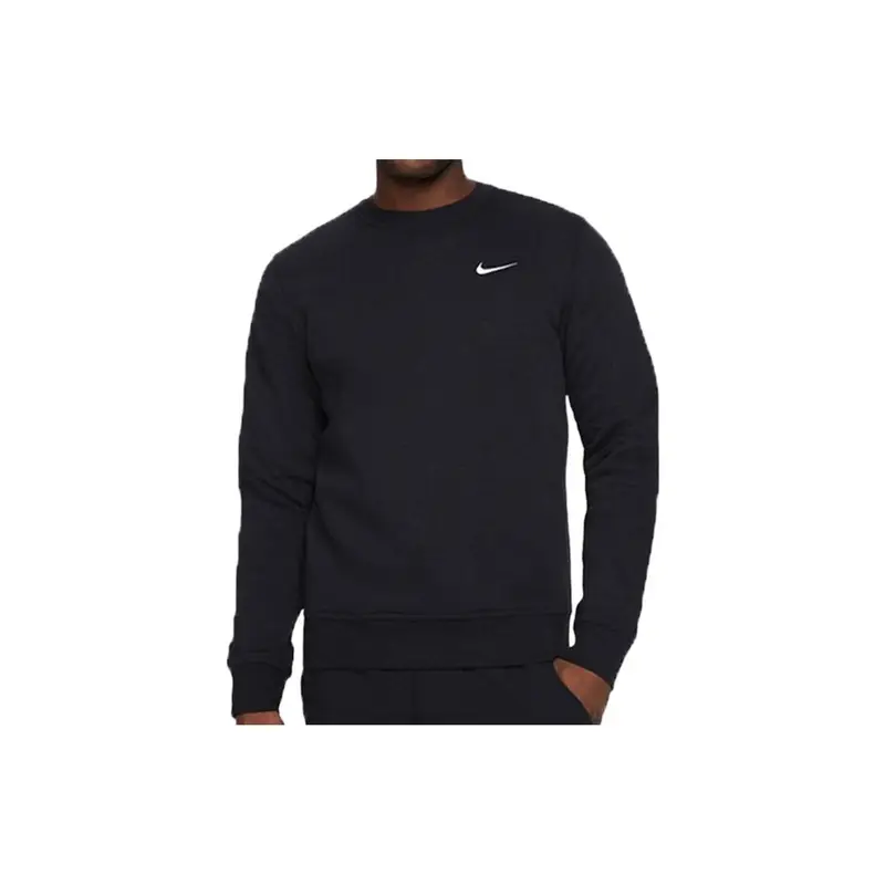 Felpa Pullover a Maniche Lunghe con Girocollo e Stampa Logo Nike Uomo Felpa Nera 623459-010 XXXL