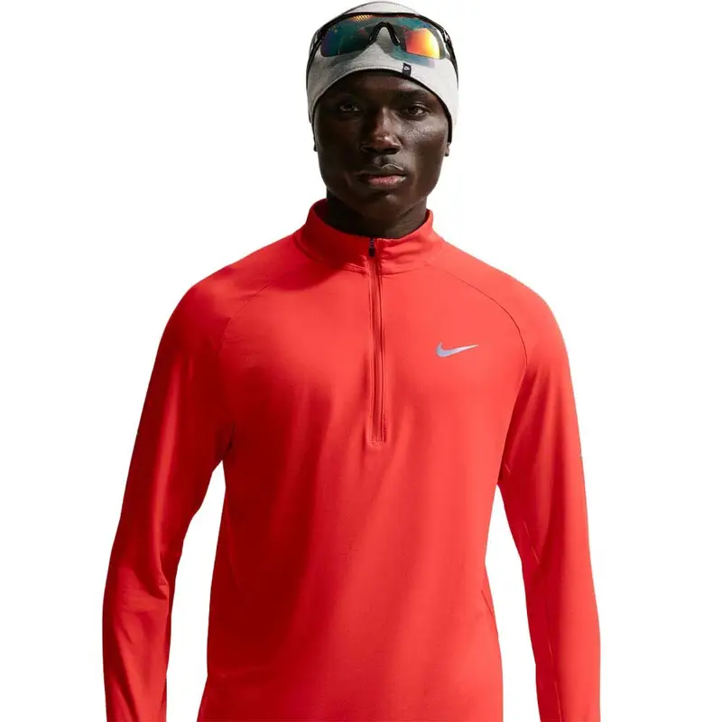 Felpa Running Stride Lt Crimson Silv Uomo XL