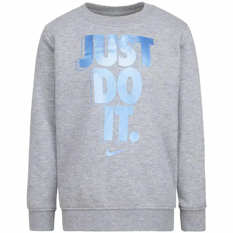 Felpa senza Cappuccio Bambino Nike Gifting | Nike Grigio
