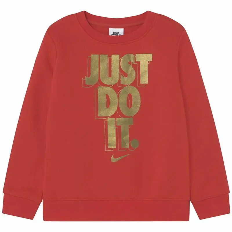Felpa senza Cappuccio Bambino Nike Gifting | Nike Rosso