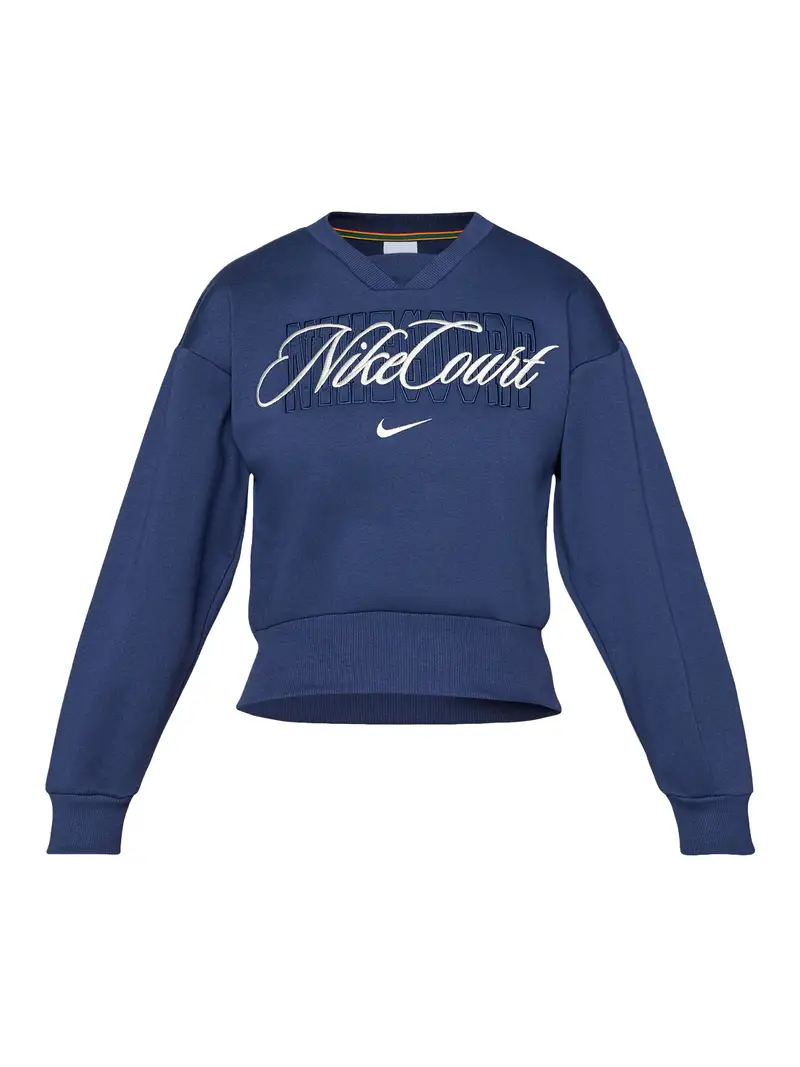 Felpa sportiva CRT navy / bianco