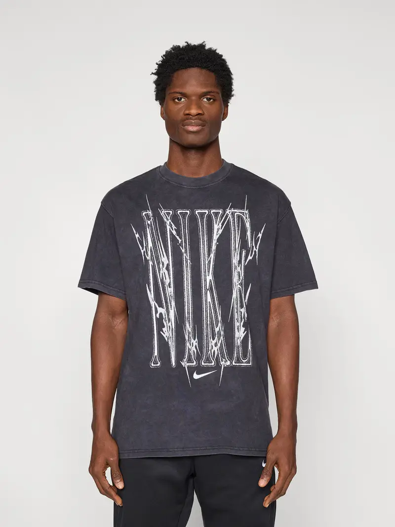 Felpa sportiva grigio / nero miniatura 2