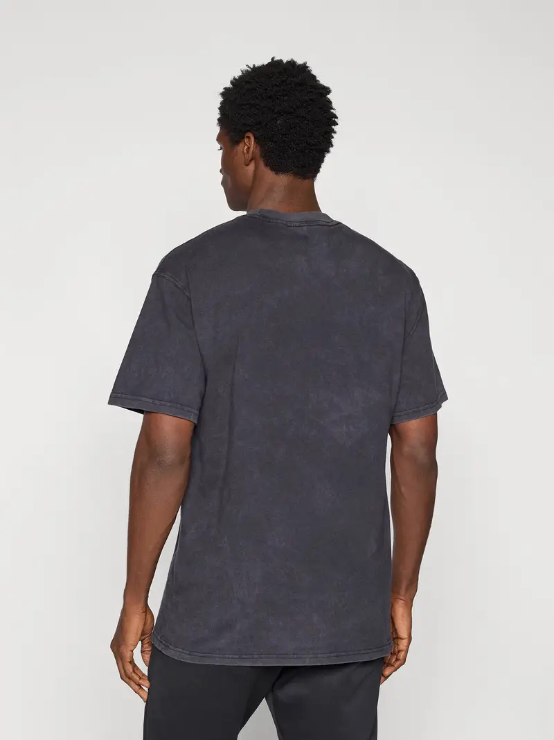 Felpa sportiva grigio / nero miniatura 3