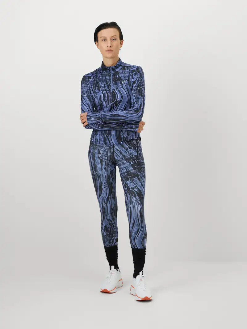 Felpa sportiva navy / indaco / blu chiaro miniatura 2