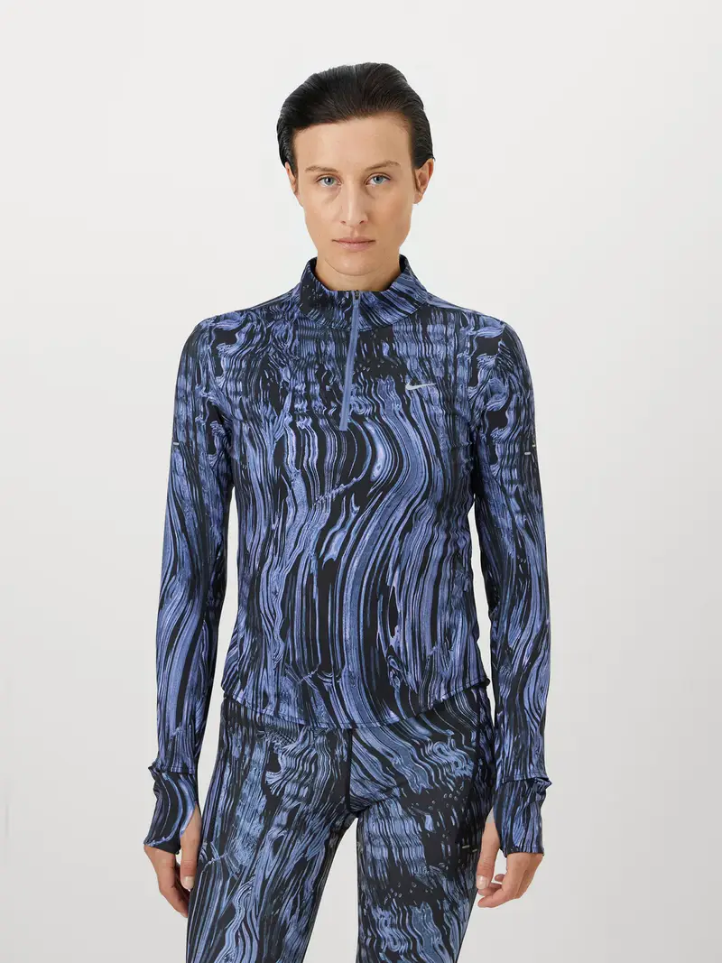 Felpa sportiva navy / indaco / blu chiaro miniatura 3