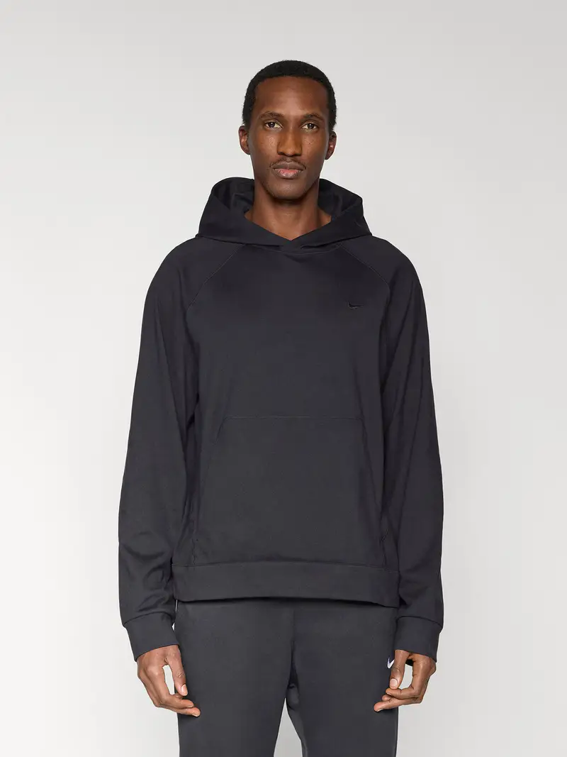 Felpa sportiva nero miniatura 2