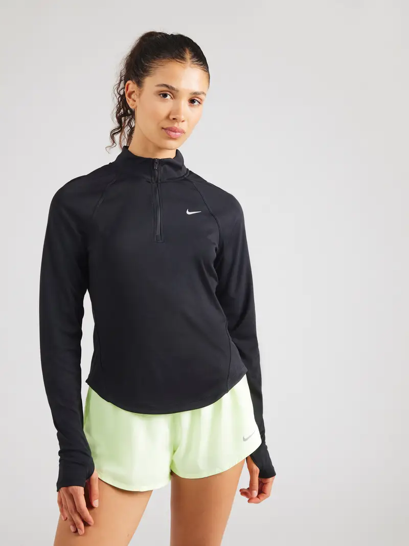 Felpa sportiva TEMPO SWSH HBR nero / bianco miniatura 3