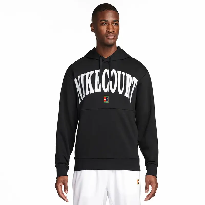 Felpa Tennis Court Heritage Nero Bianco Uomo M