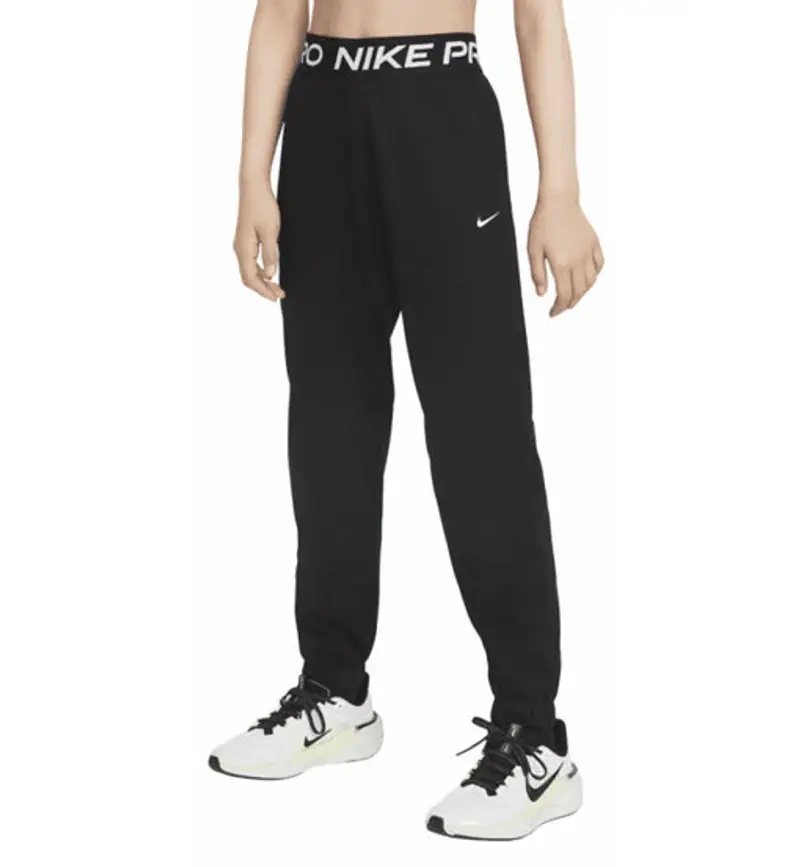 Fleece Dri-FIT Jr - pantaloni fitness - ragazza Black