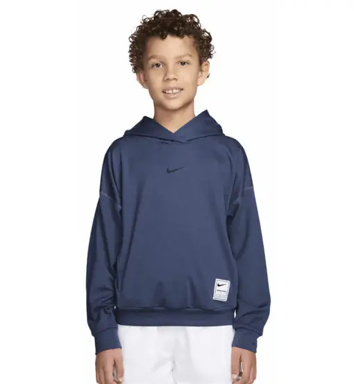 Fleece Jr - felpa con cappuccio - ragazzo Blue