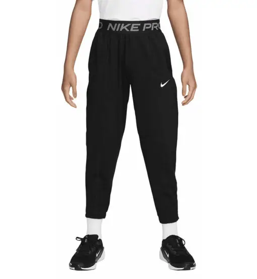 Fleece Jr - pantaloni fitness - ragazzo Black