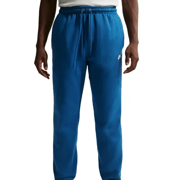 fleece Uomo - Pantaloni Blu - di cotone Blue