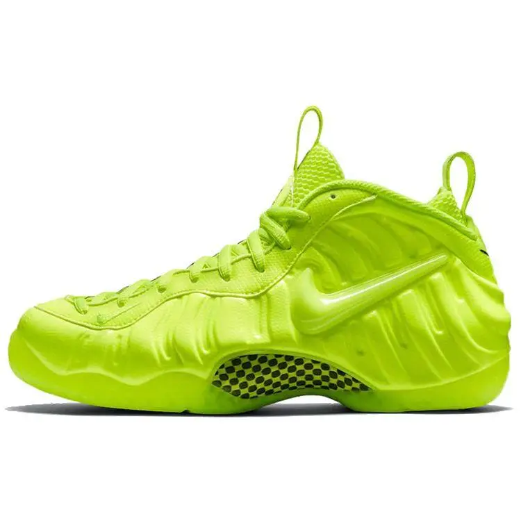 Foamposite Pro Volt Mid-Top Scarpe da Basket Retro Ristampa 2021 Sneaker da Uomo Verde Fluorescente 624041-700(2021) 41