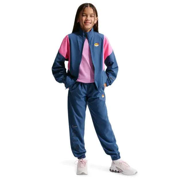 Football Bambini - Tute da ginnastica Blu - Woven Blue