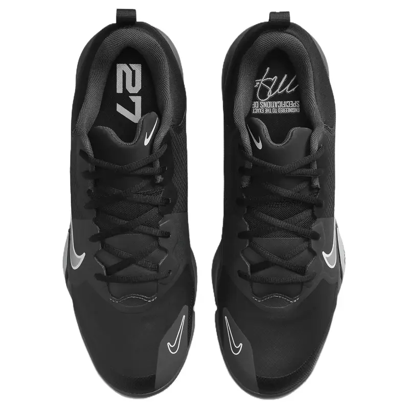 Force Zoom Trout 9 Pro Nero Antracite Bianco Uomo Tacchetti Argento Metallico FB2907-003 41 miniatura 3