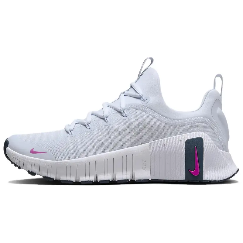 Free Metcon 6 Grigio Calcio Fucsia Caldo Scarpe da Ginnastica da Donna Blu Armory FJ7126-004 35 5