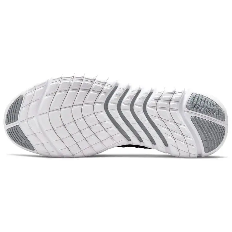 Nike Sneakers Uomo Nero e Bianco Free Run 5.0 miniatura 4