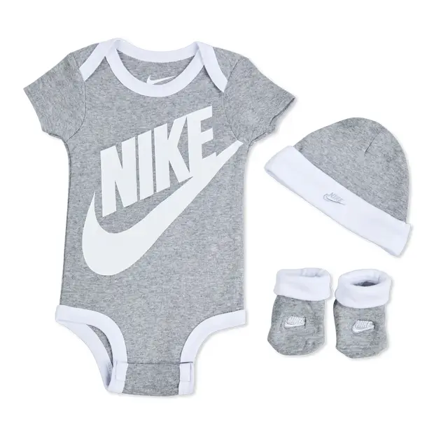 Futura Neonato - Set regalo Grigio - - Jersey di cotone Grey